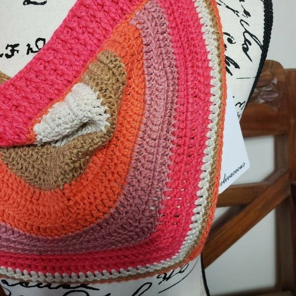 Olivaceous Multi-colored Crocheted Halter Top - Picture 3 of 8